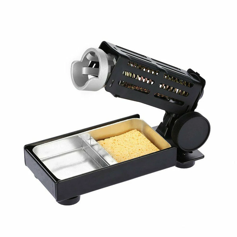 ST-90 Professional Soldering Iron Stand | Adjustable Angle Holder with Sponge
