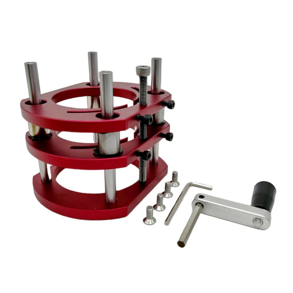 Router Lift for 65mm Motor - Woodworking Router Table Insert Plate & Lift Base