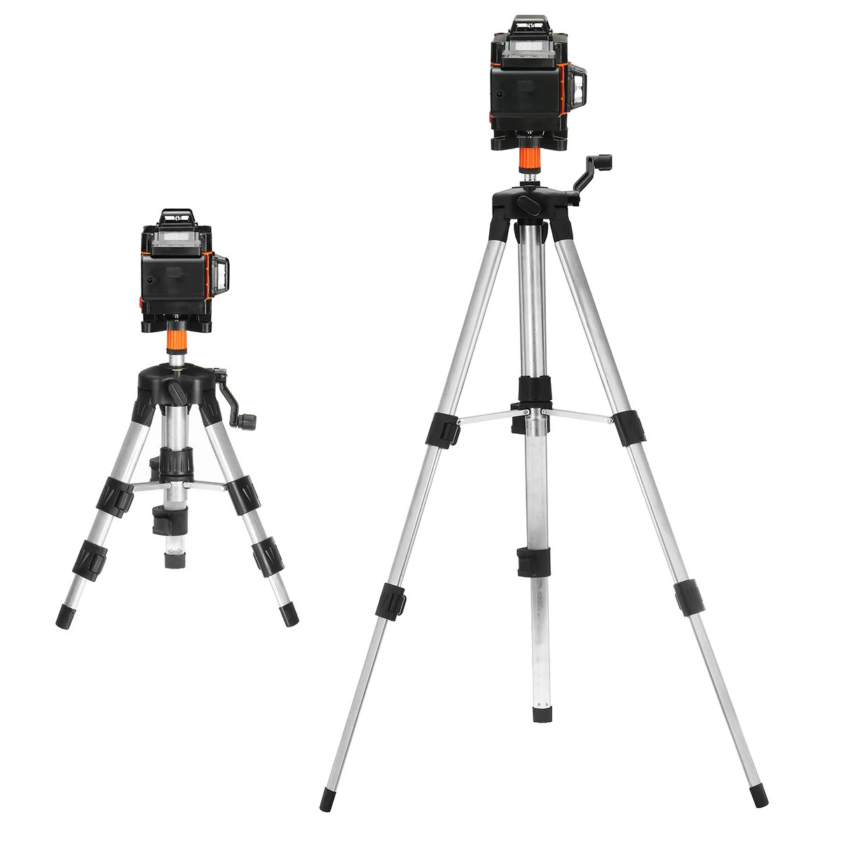 Adjustable Aluminium Tripod Base Holder | For Laser Level & Measure Tool | 47-100CM