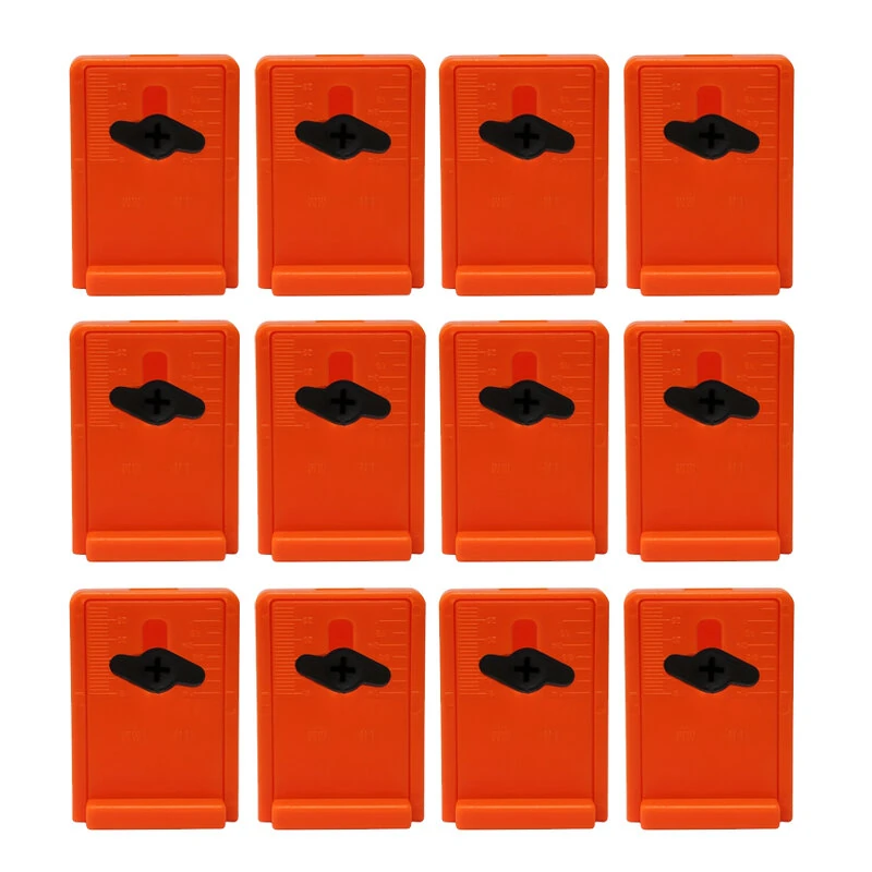 Adjustable Floor Tool - 12pcs 1/4 to 1 Inch Spacer for Vinyl Wood Flooring
