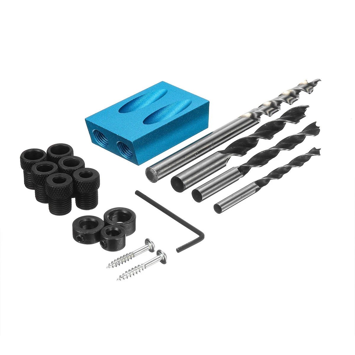 Kreg Pocket Hole Jig Kit - 17-Piece Drill & Dowel Set for Wood Joints