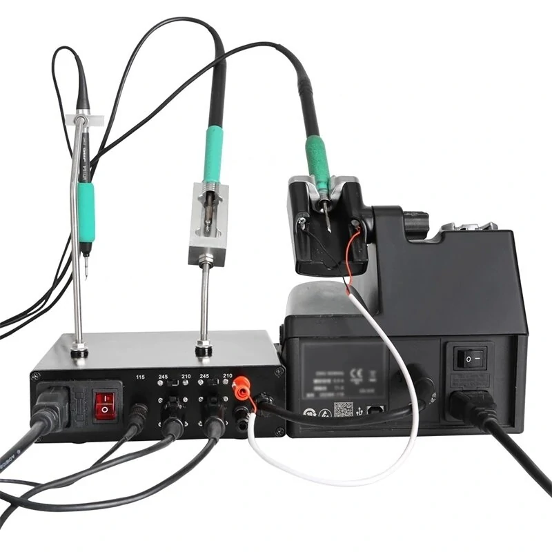 KAISI K-508 Soldering Station Extension Box - Holder for T210/C115/T245 Handles | JBC/Sugon T26
