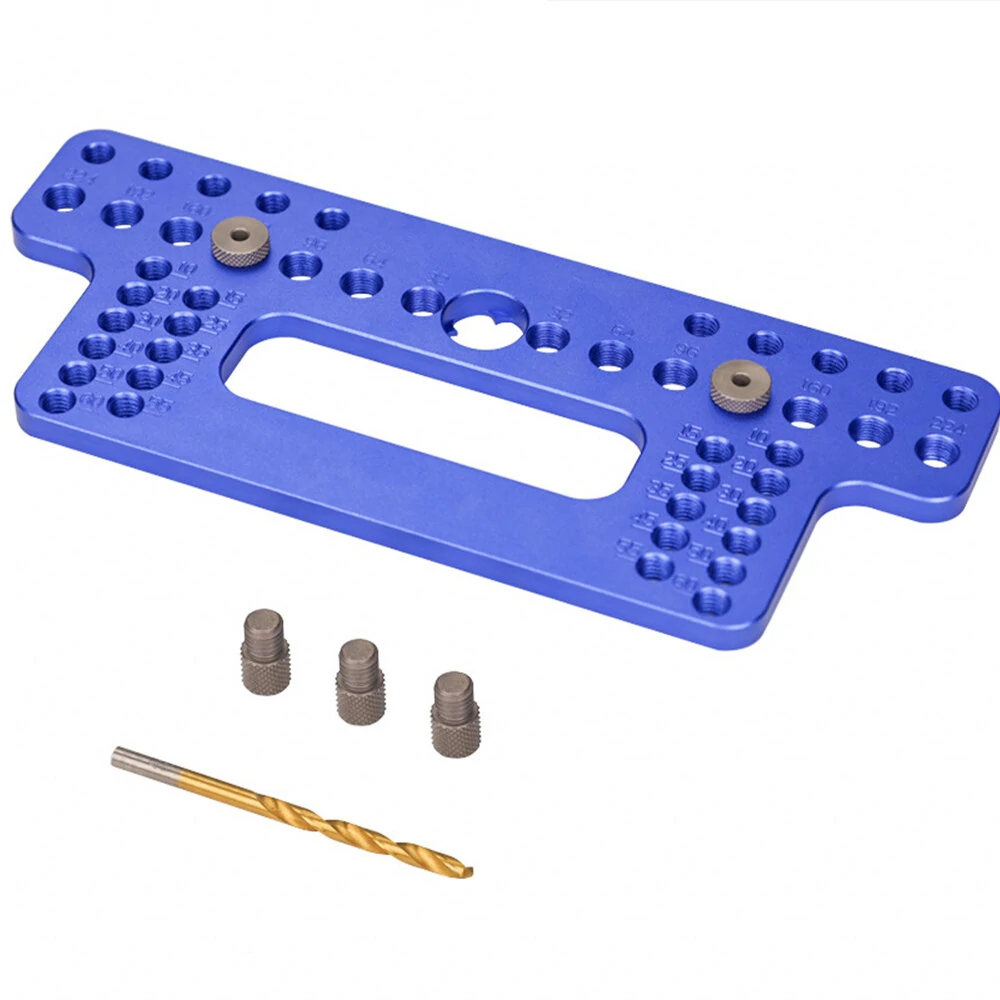 Fonson Tools Cabinet Hardware Jig - Drill Guide for Handles & Pulls on Drawers & Doors