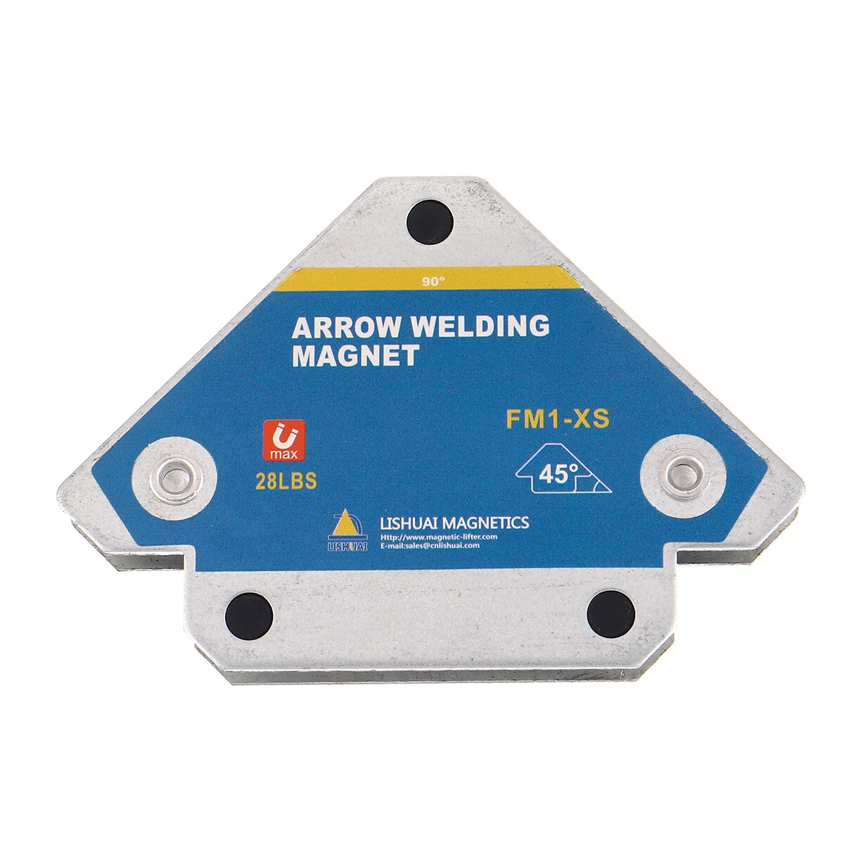 Arrow Magnetic Welding Magnet - 4 Piece Square Holder & Clamp Set