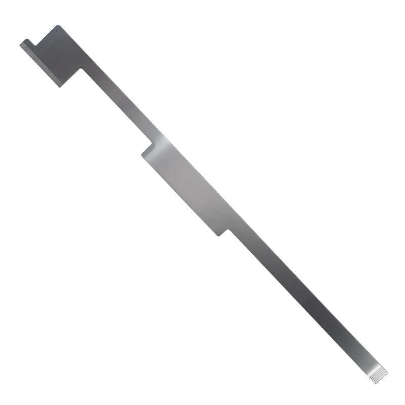 Professional Stainless Steel Glue Scraper | 430mm Dual-Sided Blade | 2.8mm Thick Anti-Warp Tool