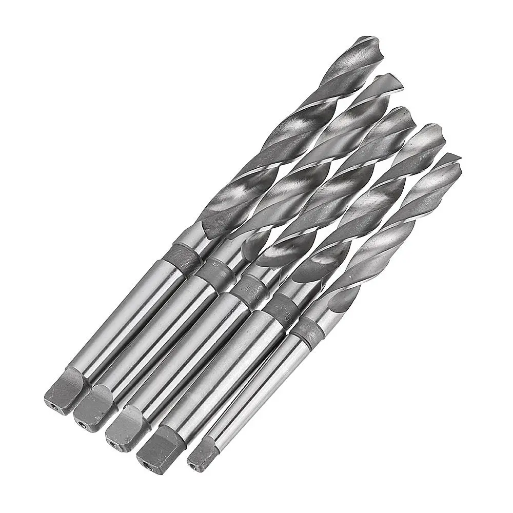 Drillpro HSS Cone Taper Shank Twist Drill Bit | 14-18mm Set for CNC Lathe
