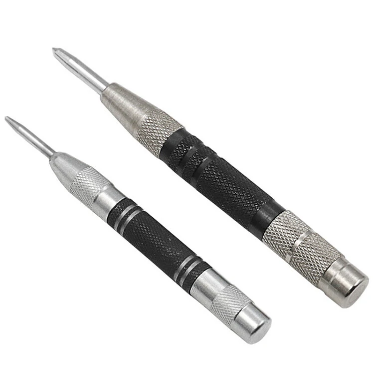 General Automatic Centre Punch - Spring Loaded Adjustable Hand Tool for Woodworking & Metal Drill
