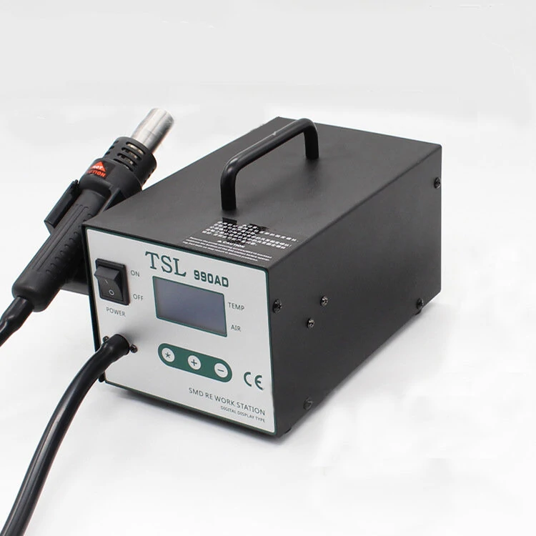 TSL-990AD Digital Hot Air Rework Station | Pull-out Table BGA Gun | High Precision