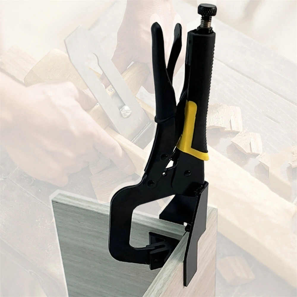 Right Angle Clamp - 90 Degree Woodworking Tool with Anti-Displacement Clip