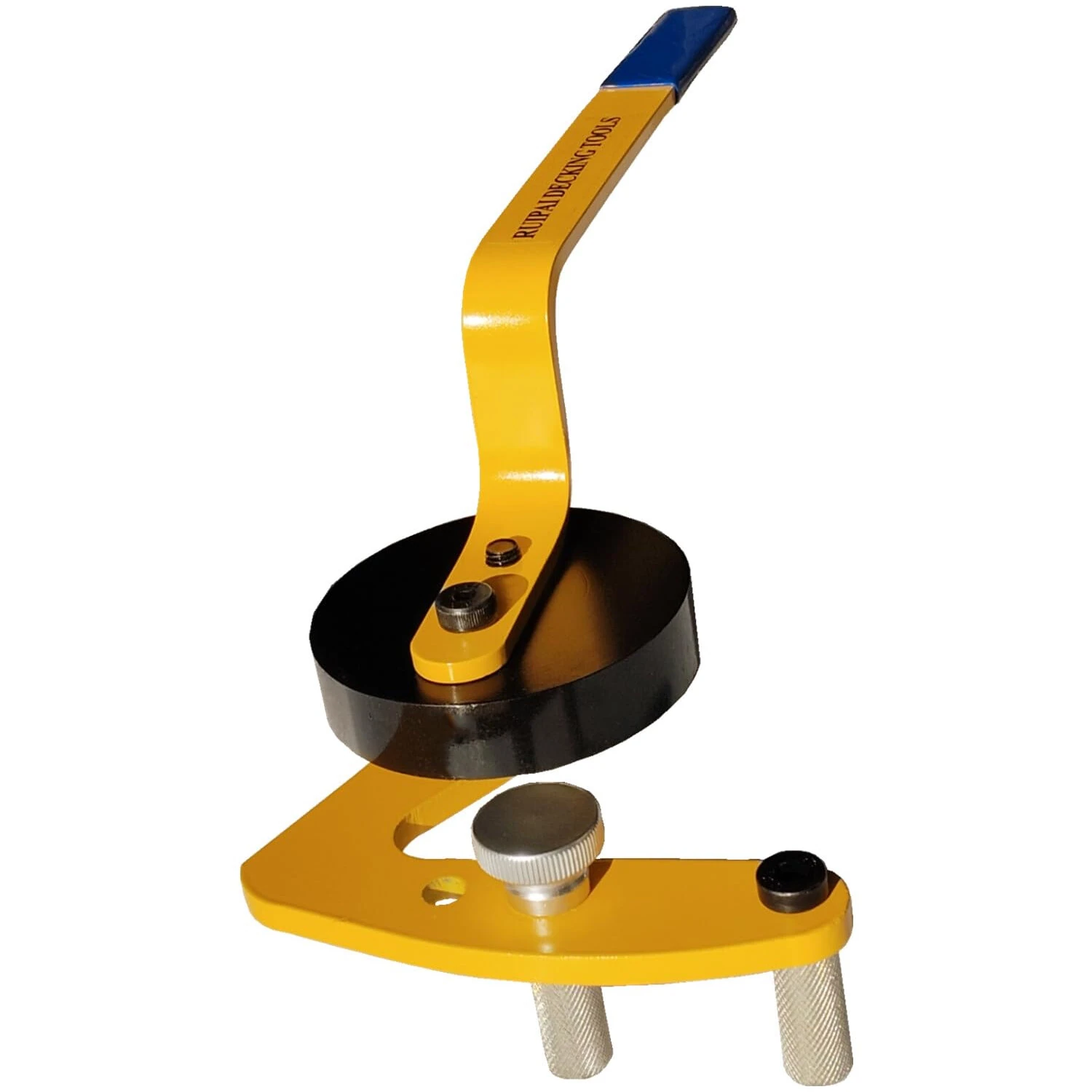 Deck Straightening Tool - Heavy Duty Steel with Anti-Slip Grips | 2x4 Board Alignment