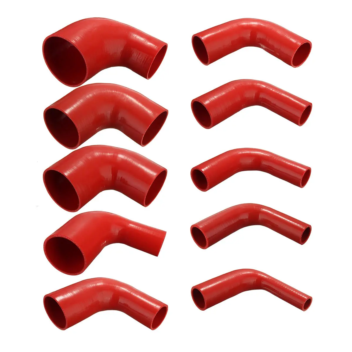 42-80mm 90 Degree Silicone Hose Elbow | Multi-Size Turbo Coolant & Vacuum Tubing