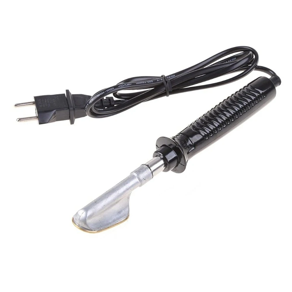 50W Car Bumper Repair Kit - Electric Soldering Iron & Plastic Welding Tool with PP Sticks