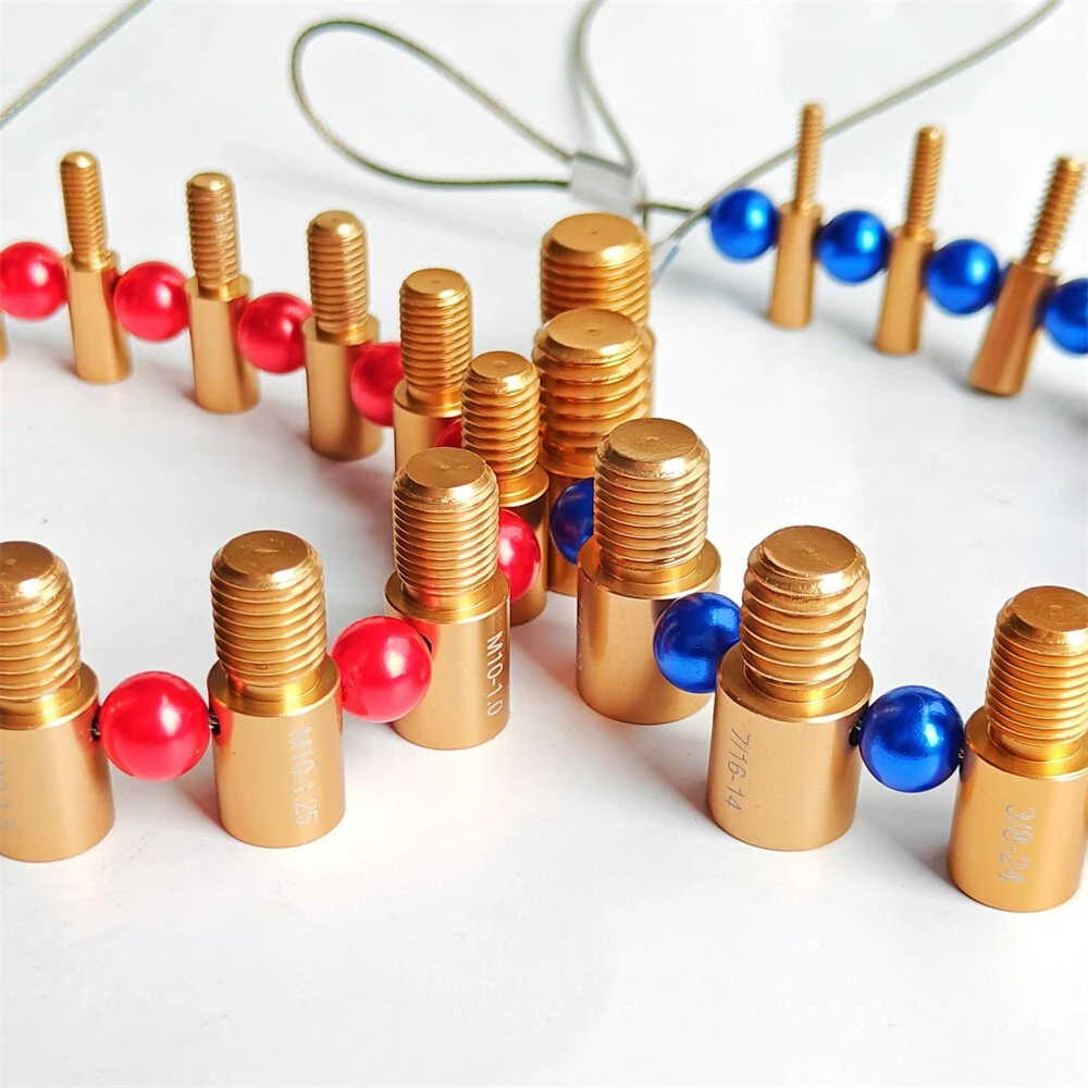 Stainless Steel Nut & Bolt Thread Checker - 26 Gauges SAE & Metric Sizes
