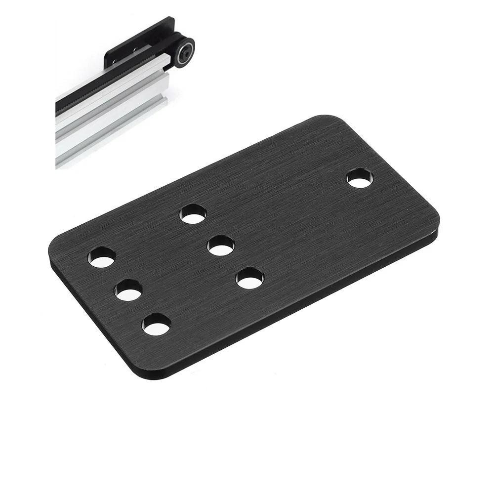 Machifit Aluminum Idler Pulley Mounting Plate | for V-Slot Linear Rail & CNC Extrusions