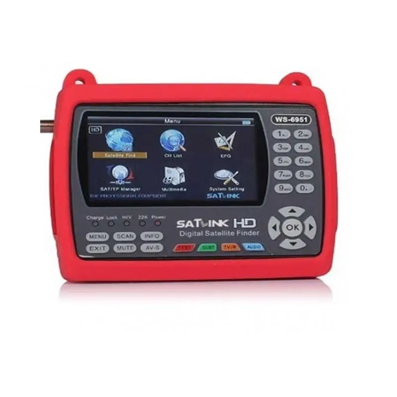 Satlink WS-6951 DVB-S2 HD Satellite Finder - MPEG4 Compliant with Backlight
