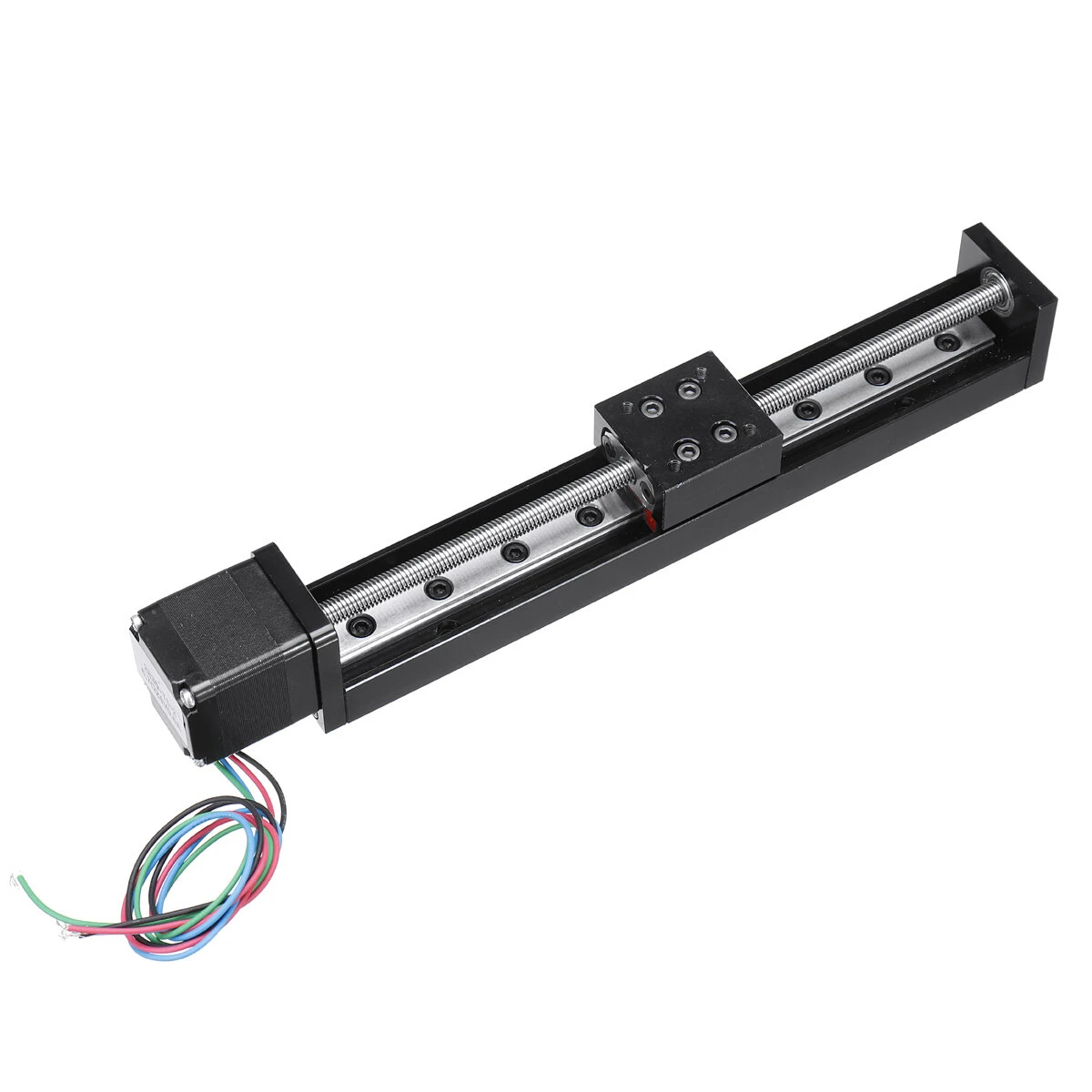 T6 Linear Actuator | CNC Slide Stage | 50-200mm Stroke | Stepper Motor