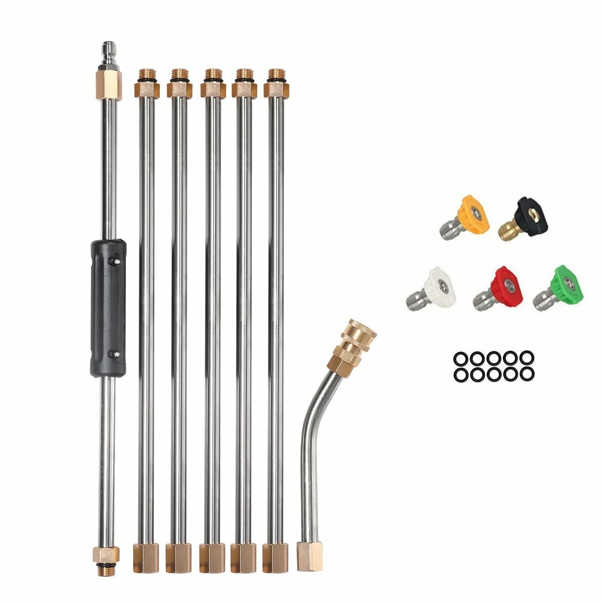 Gutter Cleaner Attachment for Pressure Washer - Extension Wand Tool