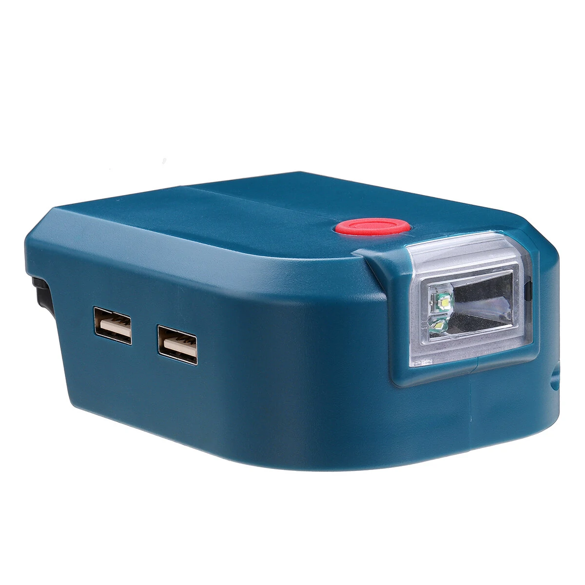 Makita Black & Decker Milwaukee Bosch 14V 18V Battery Adapter | ADP05 LED Light USB Portable Power