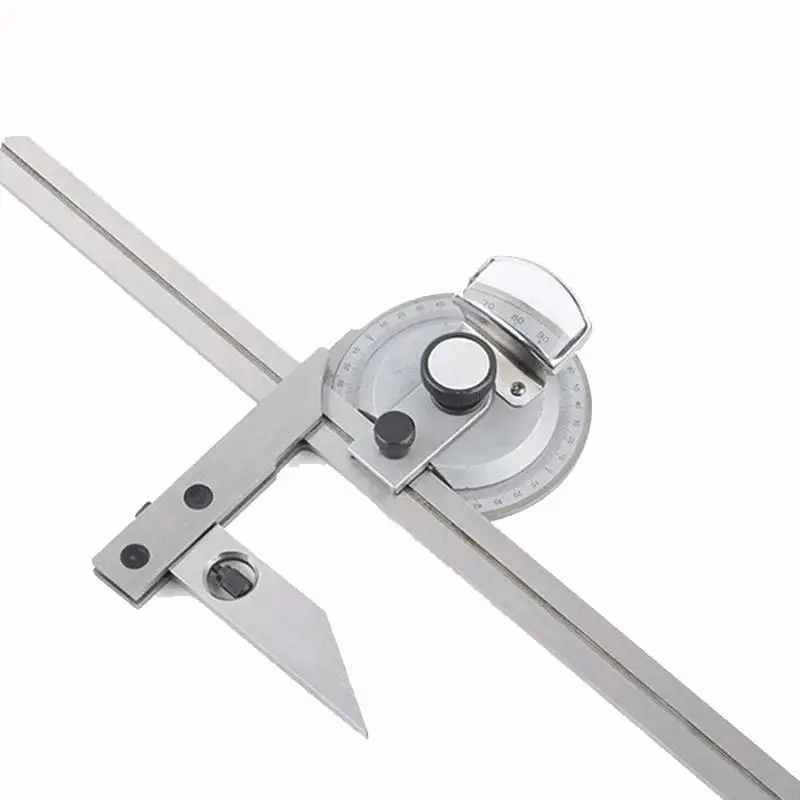 360 Degree Universal Bevel Protractor | Precision Angle Finder with Magnifier for Woodworking