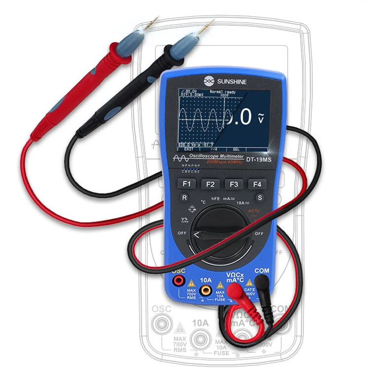 SUNSHINE DT-19MS 2in1 Handheld Oscilloscope Multimeter | For Phone Repair & LCD Testing