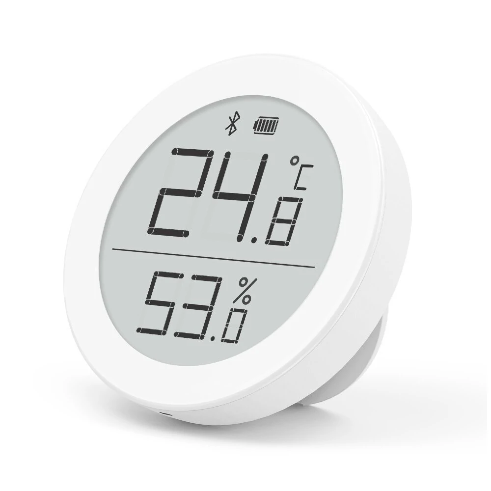 ClearGrass Bluetooth Thermometer Hygrometer | 0-50°C | E-Ink Screen & App