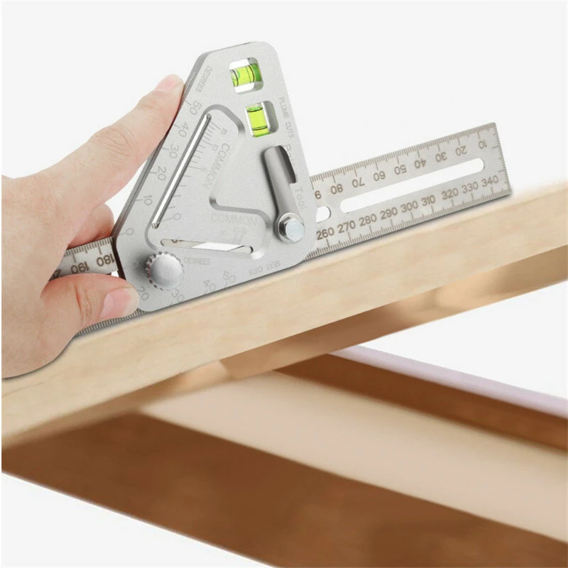 Multi-function Woodworking Triangle Ruler - 350MM Angle Ruler | Carpentry Tool