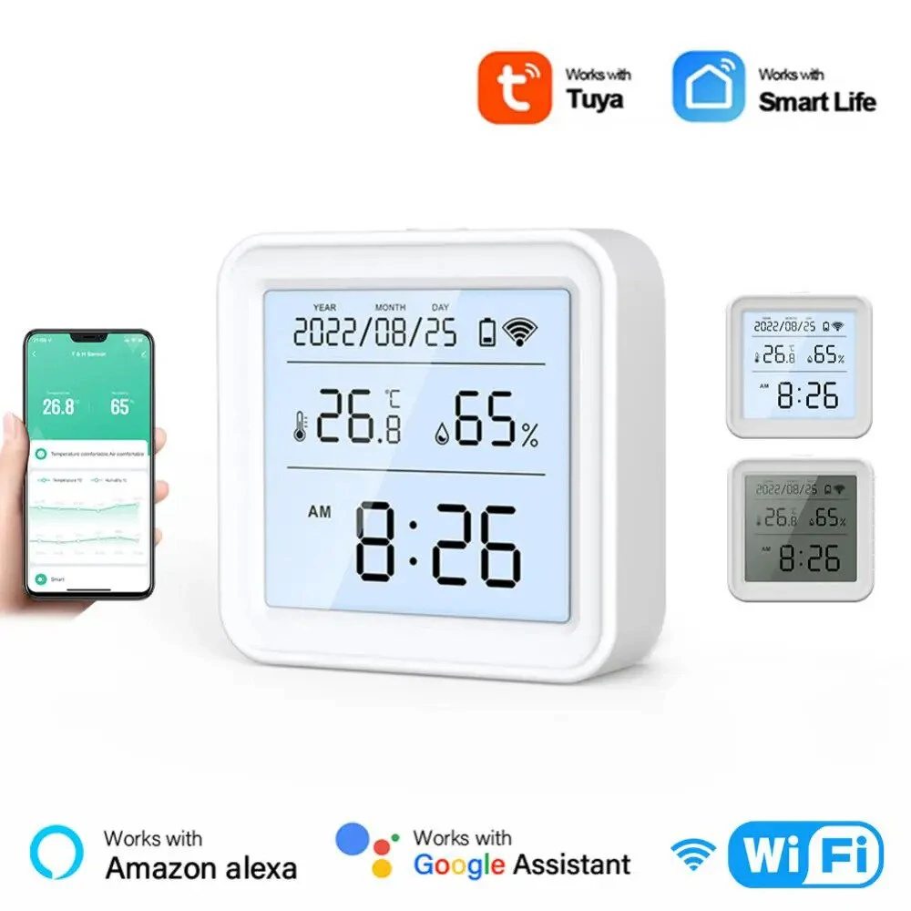 Govee Smart WiFi Hygrometer Thermometer - Indoor Temperature Humidity Monitor | Works with Alexa & Google Home