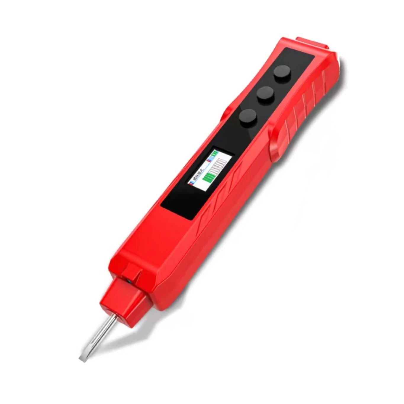 5 in 1 Non-Contact Voltage Tester Pen | 12V-500V AC | Rechargeable with TFT Screen & LED Flashlight