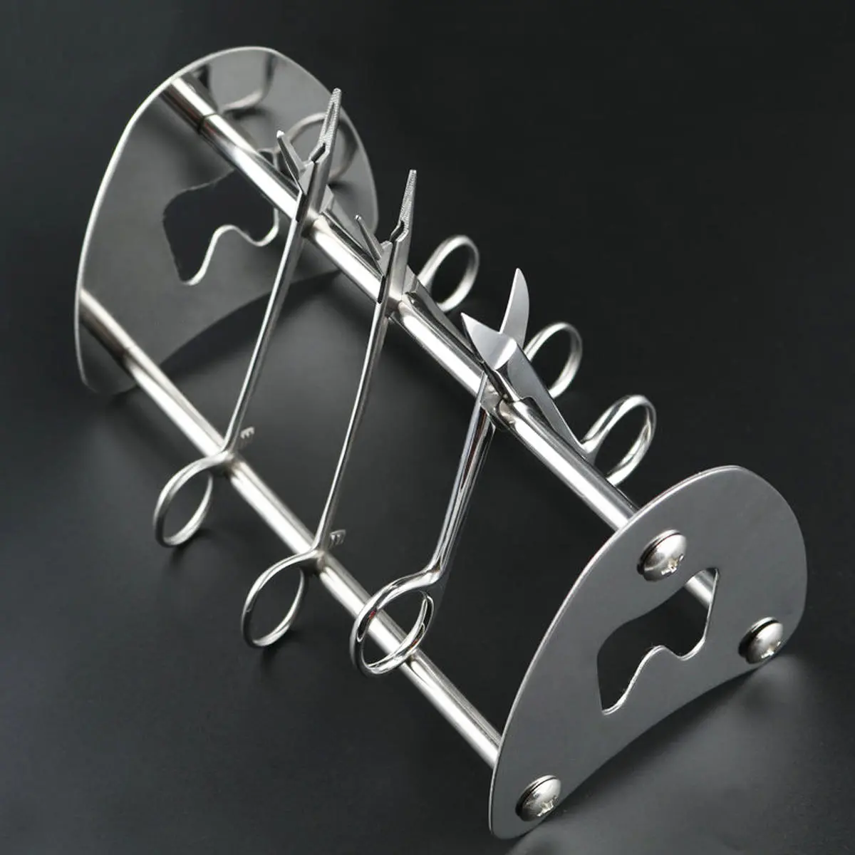 Stainless Steel Dental Tool Holder | Rack for Orthodontic Pliers & Forceps