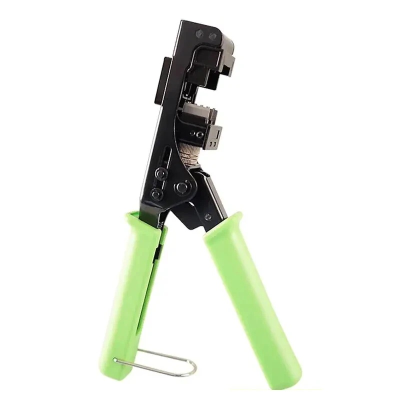 Classy RJ45 Network Crimper Pliers - 90 Degree Cat5 Cat5e Cat6 Termination Tool
