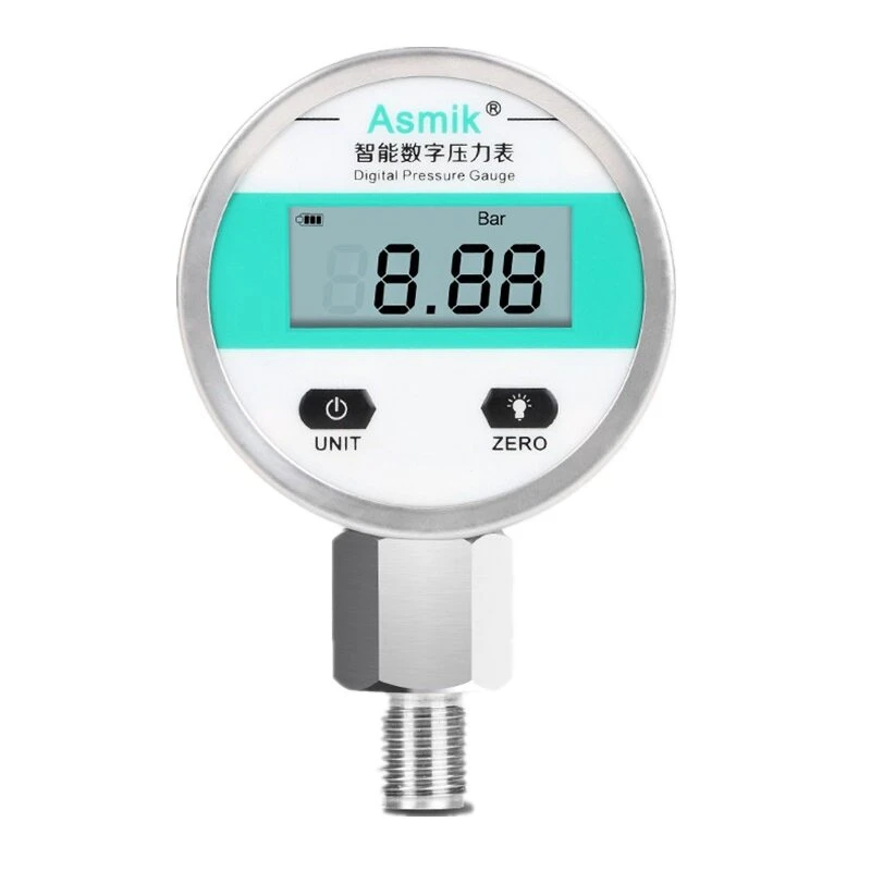 Digital Pressure Gauge 0-6Mpa | Stainless Steel Hydraulic Shockproof | Water Vacuum Gauge