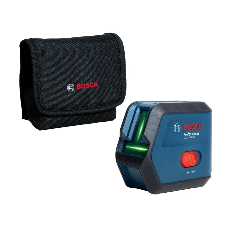GCL15-12XG Green Laser Level - 2 Lines 2 Shots | 15m Range | Rechargeable Battery