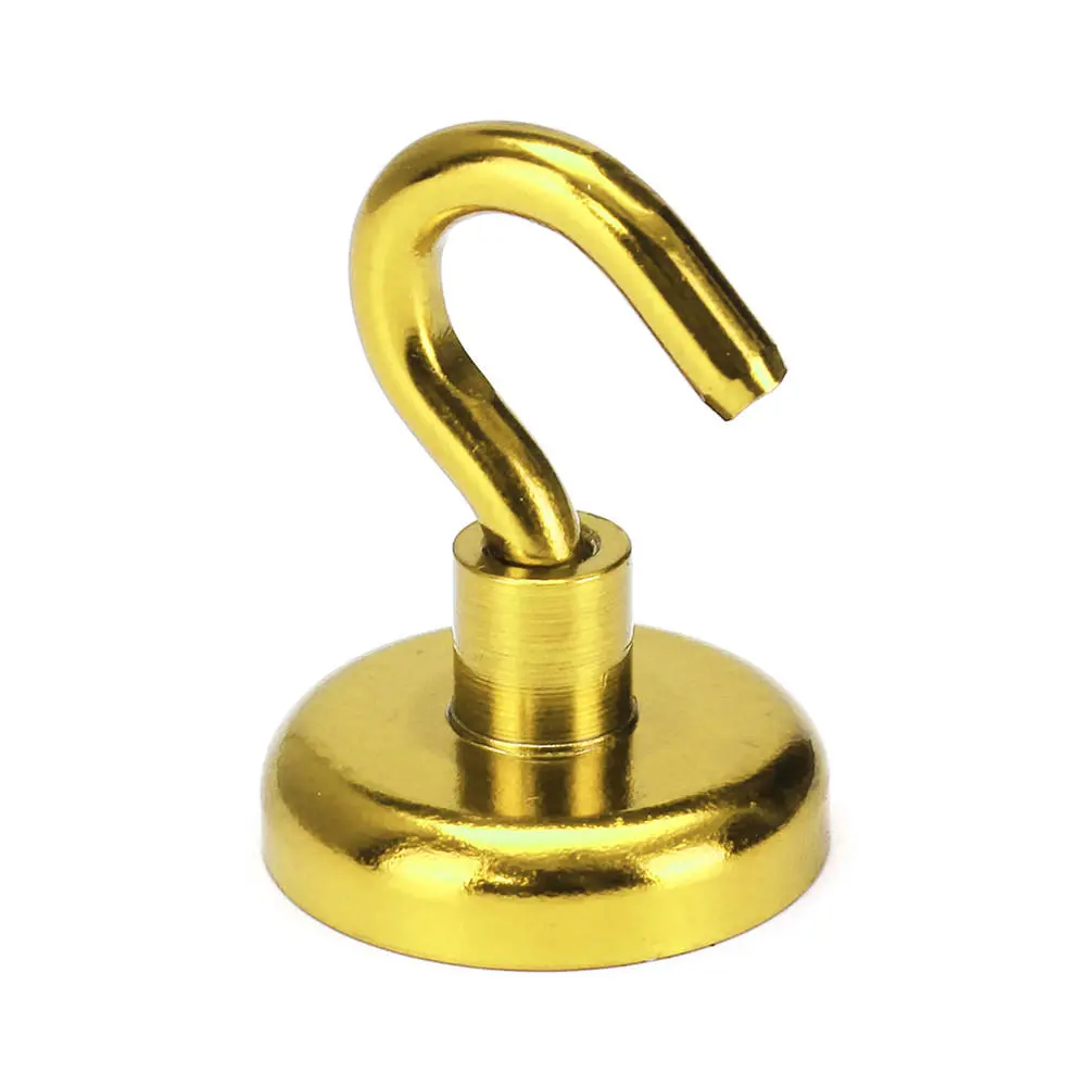Effetool 32mm 34KG Magnetic Hook Holder | Neodymium Magnet - Red/Yellow/Blue