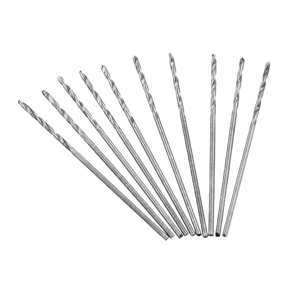 HSS High Speed Steel Twist Drill Bit - 0.8mm 100Pcs Set | Straight Shank