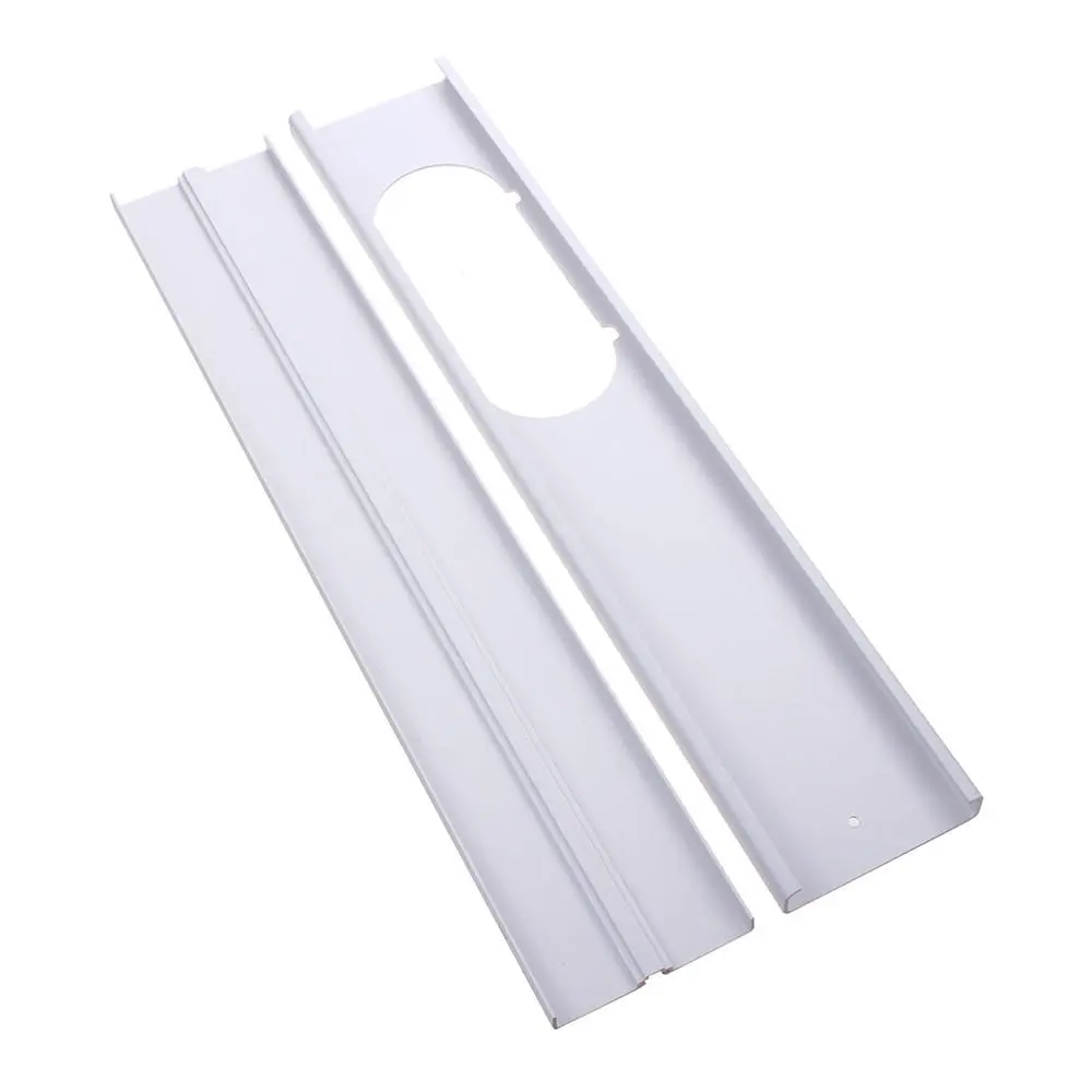 2pcs 55-110cm Adjustable AC Window Slide Kit | Portable Air Conditioner Wind Shield Plate