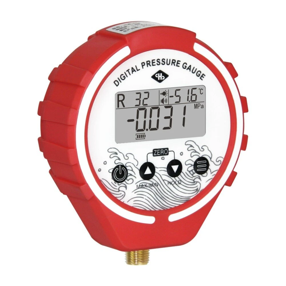 YLB-SAB-G50H Digital Manifold HVAC Tester | Pressure Gauge & Vacuum Meter