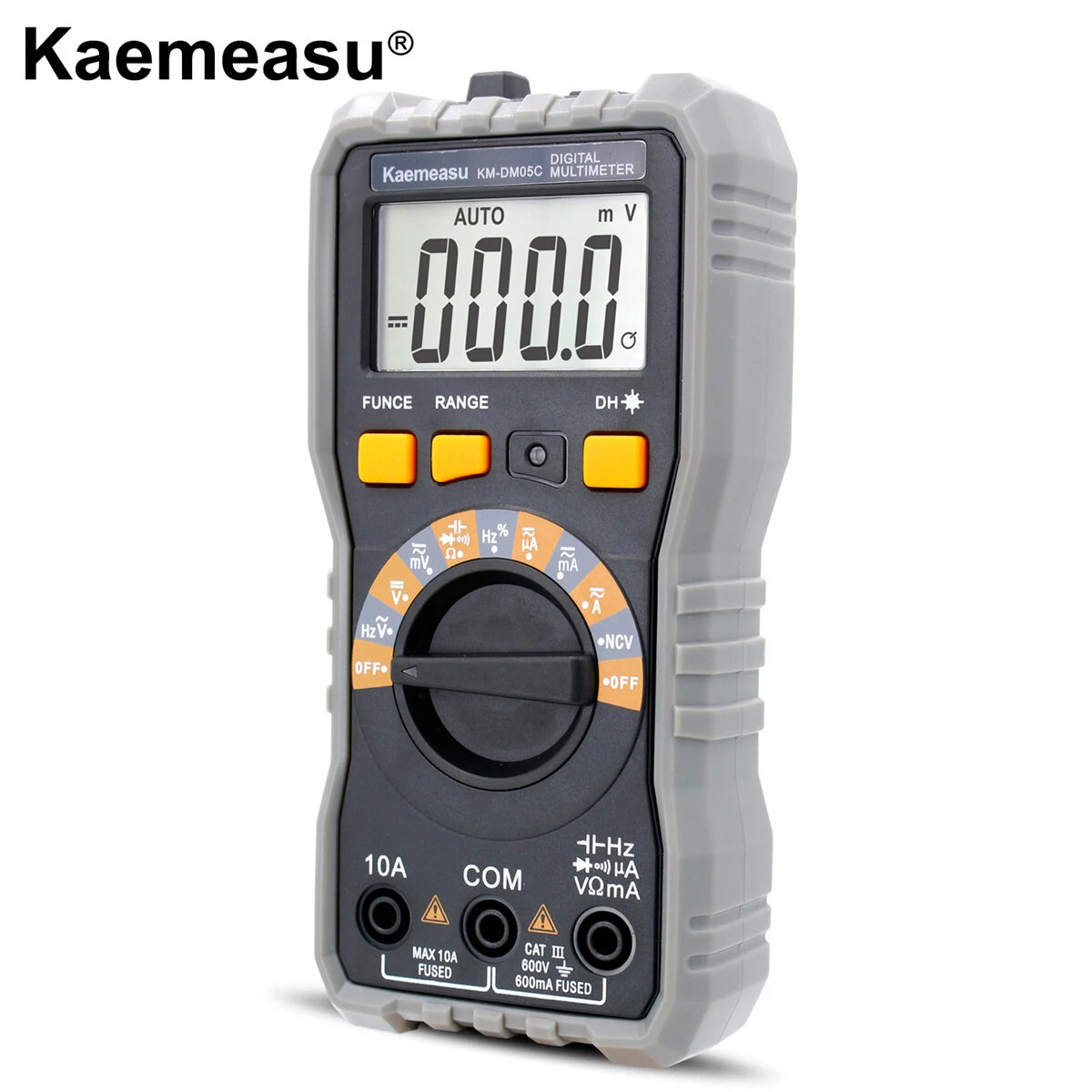 Kaemeasu KM-DM05C Pocket Digital Multimeter | Auto-Ranging AC/DC Voltage Current