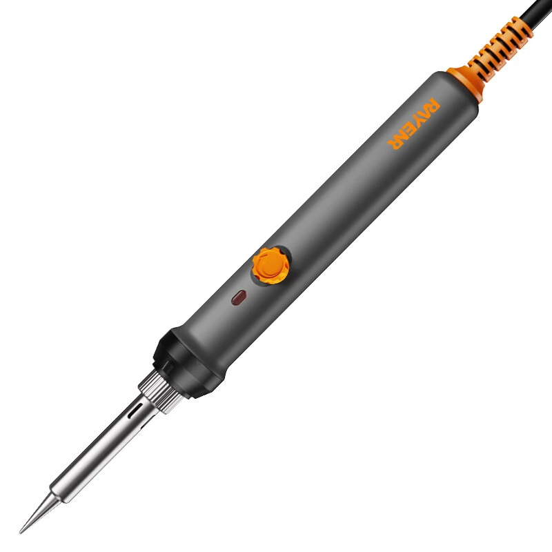RAYENR Digital Soldering Iron 60W Kit | Adjustable 150-500°C with Stand & Tools