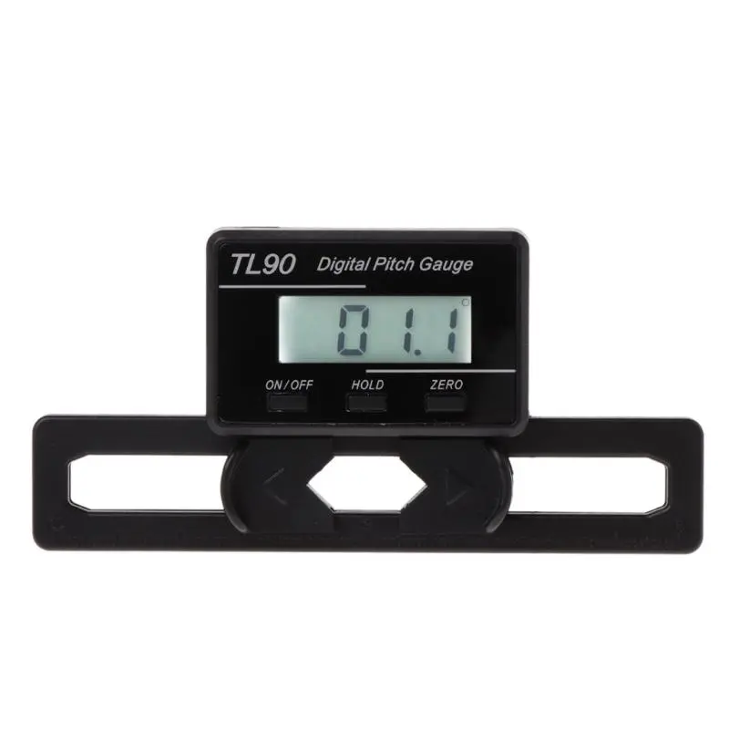 TL90 Digital Pitch Gauge - LCD Backlight Display for Blade Angle Measurement