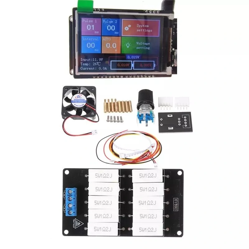6Y880 Spot Welder Control Board - Digital Display | Adjustable Time & Current