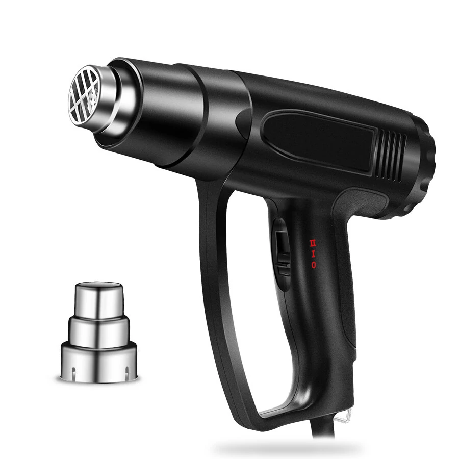 Hot Air Gun - Industrial Plastic Welding Torch & Heat Shrink Tool | 110V