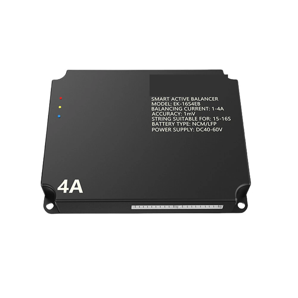 Battery Active Balancer 1-4A | 1mV Accuracy | DC40-60V for 15-16S NCM/LFP