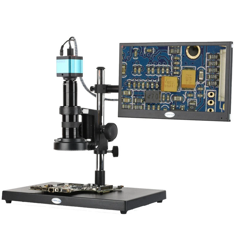 KOPPACE 15X-100X Digital Microscope | 21MP HD Camera with 13.3-inch Monitor