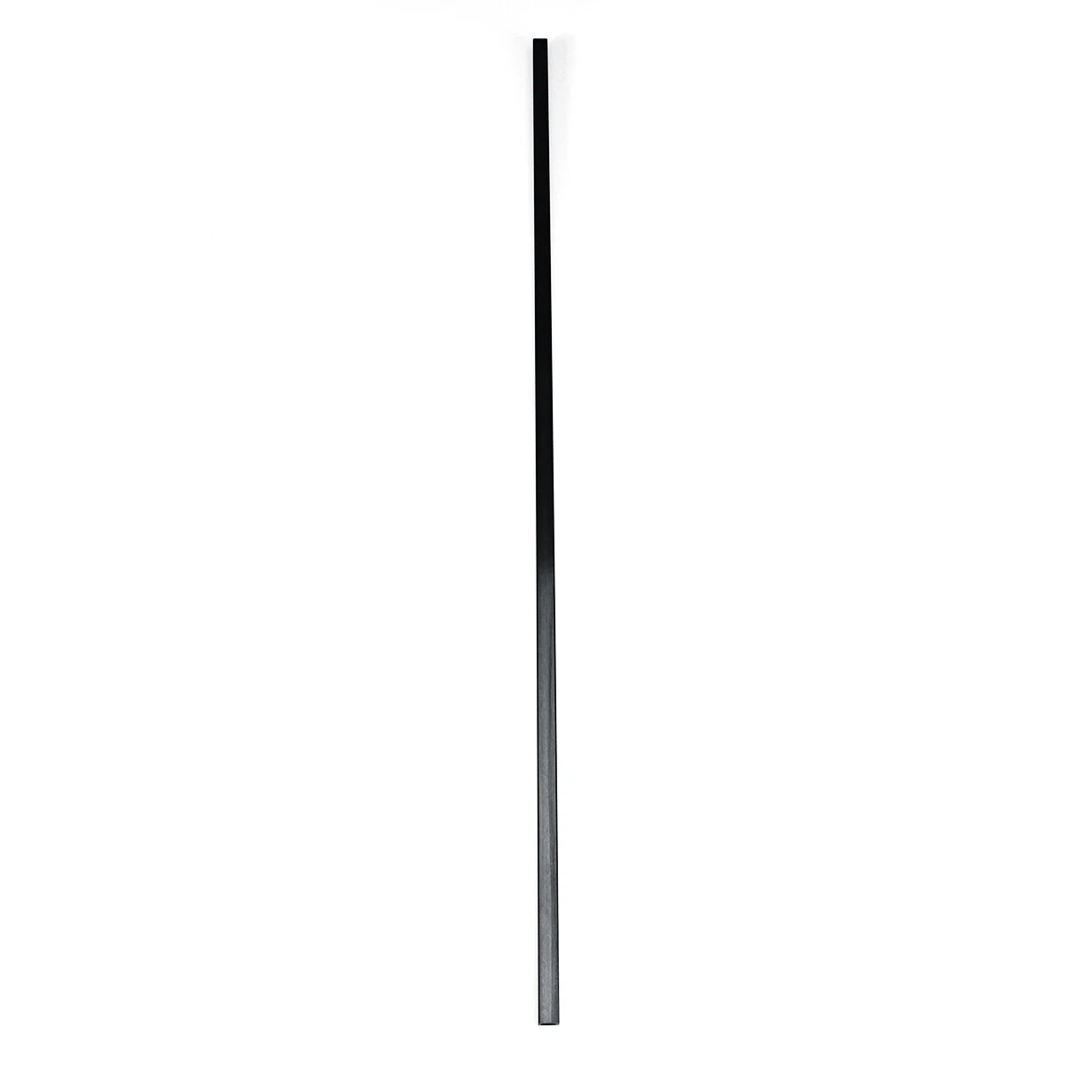 Carbon Fiber Square Tube - 500mm Length with Round Hole Pole