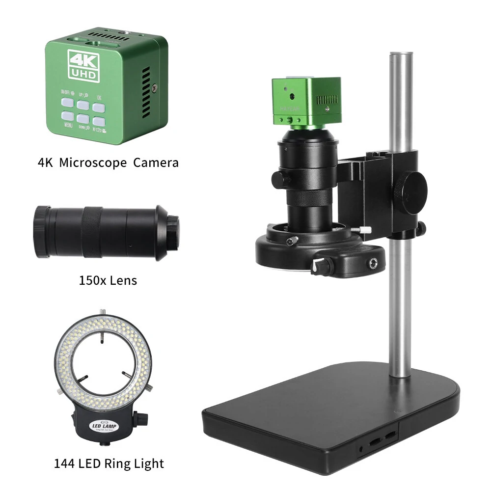 HAYEAR 4K Digital Microscope - 130X Magnification | SONY IMX678 Sensor & HDR