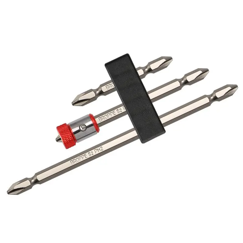 BROPPE S2 Magnetic Phillips Screwdriver Bit Set | PH2 1/4 Inch Hex Shank