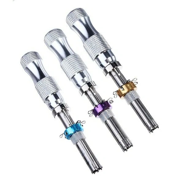 DANIU 3Pcs Tubular Lock Pick Set | 7 Pins Locksmith Tool Kit