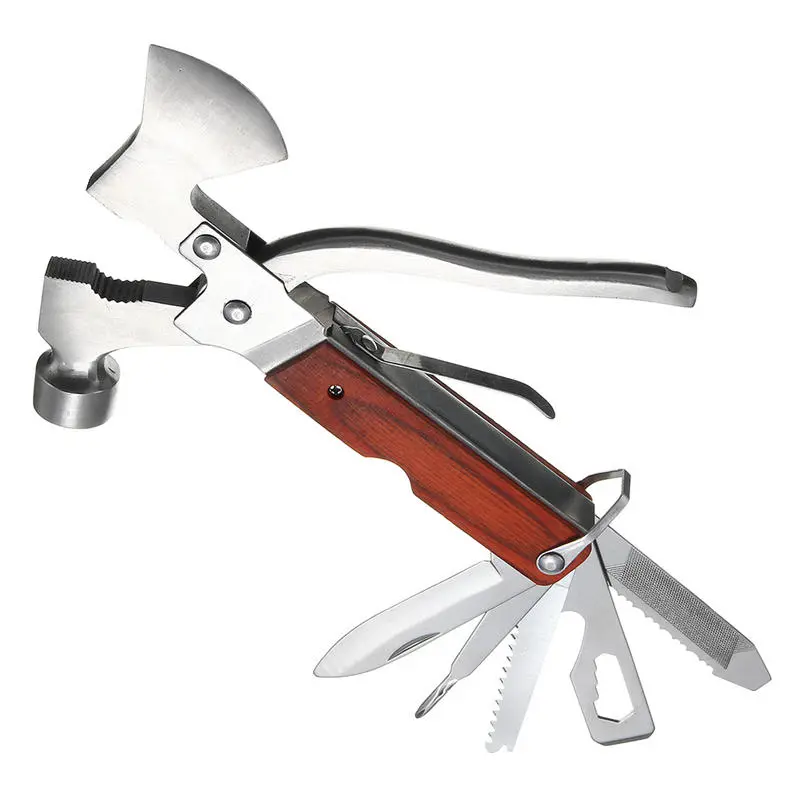 Multifunction Survival Hatchet - Hammer Axe Opener & Pliers | EDC Tool Kit