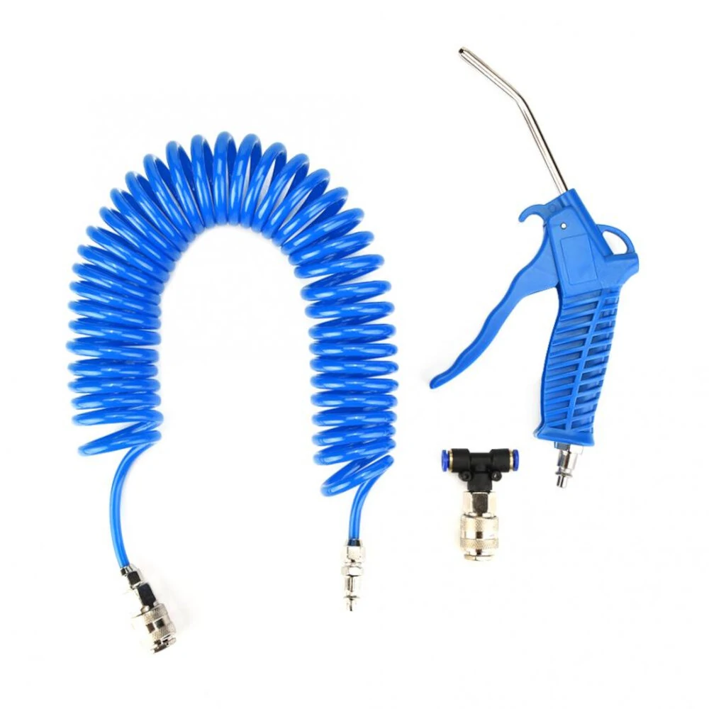 High Pressure Cleaning Spray Spear Air Duster - Pneumatic Air Hose Connector & Nozzle Set
