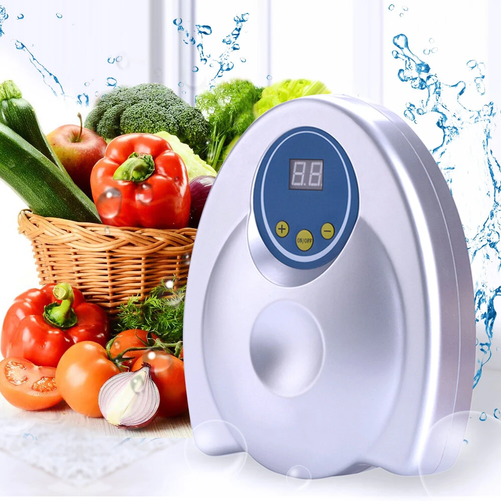 Ozone Generator 110V/220V 400mg/h | Food Fruit Vegetable Washer | Household Sterilization & Water Purifier